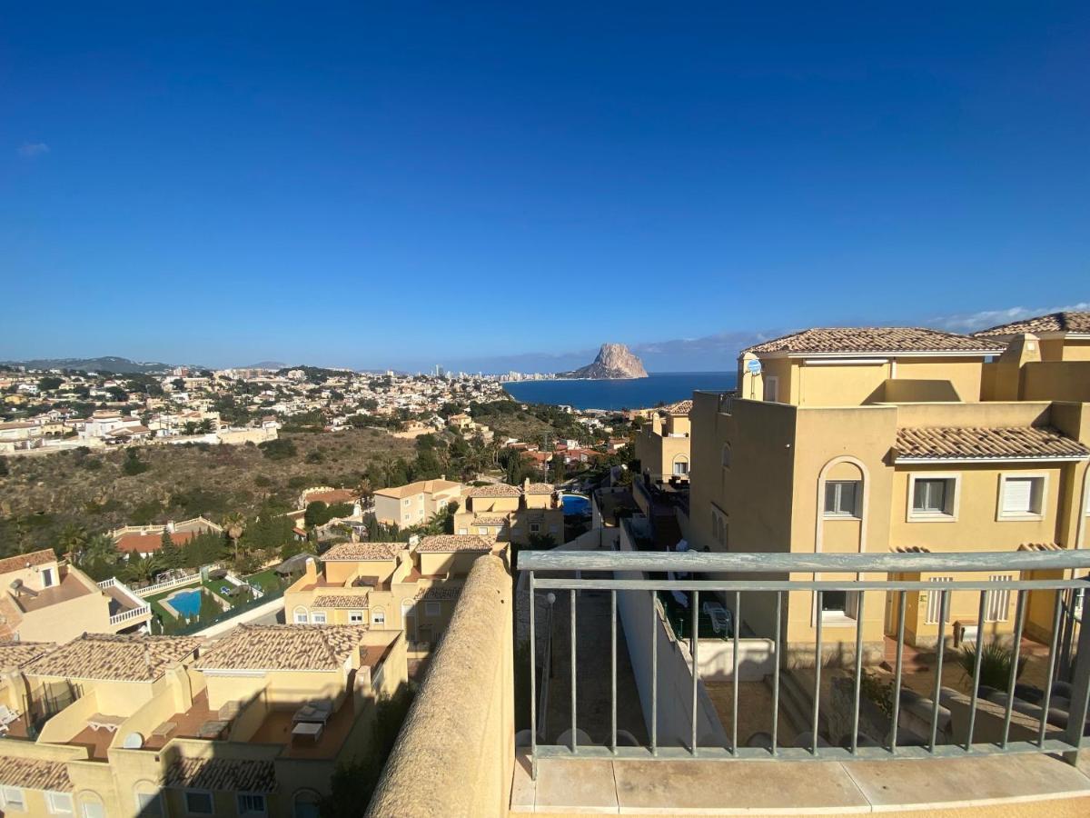 Chalet Adosado Con Vistas Al Mar Calpe Exterior photo