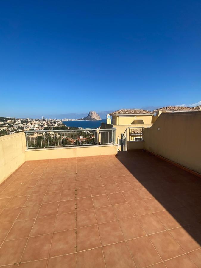 Chalet Adosado Con Vistas Al Mar Calpe Exterior photo